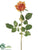 Rose Bud Spray - Orange - Pack of 12