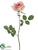 Tall Rose Bud Spray - Pink - Pack of 24