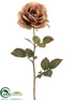 Silk Plants Direct Rose Spray - Camel - Pack of 12