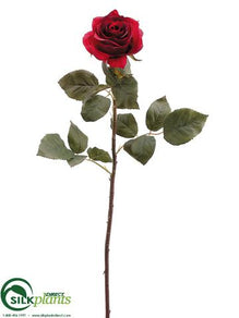 Confetti Rose Spray - Burgundy Two Tone - Pack of 12