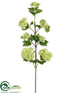 Silk Plants Direct Snowball Spray - Green - Pack of 12
