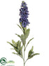 Silk Plants Direct Flower Spray - Blue - Pack of 12