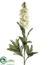 Silk Plants Direct Flower Spray - Cream - Pack of 12