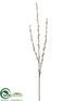 Silk Plants Direct Pussy Willow Spray - Gray - Pack of 12