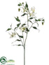 Silk Plants Direct Gloriosa Spray - Cream - Pack of 6