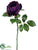 Rose Spray - Eggplant - Pack of 12