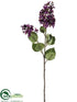 Silk Plants Direct Lilac Spray - Purple Two Tone - Pack of 12