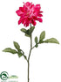 Silk Plants Direct Dahlia Spray - Cerise Two Tone - Pack of 12