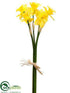 Silk Plants Direct Daffodil Bundle - Yellow - Pack of 12