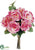 Rose Bouquet - Cerise Pink - Pack of 6