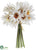 Daisy Bouquet - White - Pack of 12