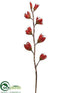 Silk Plants Direct Flowering Agave Spray - Orange - Pack of 12