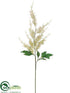 Silk Plants Direct Astilbe Spray - Cream - Pack of 12