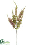 Silk Plants Direct Astilbe Spray - Pink - Pack of 12