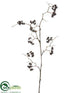 Silk Plants Direct Smilax Berry Hanging Spray - Blue Dark - Pack of 6