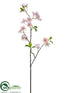 Silk Plants Direct Cherry Blossom Spray - Pink Soft - Pack of 8
