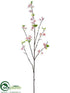 Silk Plants Direct Cherry Blossom Spray - Pink Soft - Pack of 12