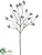 Blossom Branch - Purple Two Tone - Pack of 12