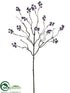 Silk Plants Direct Blossom Branch - Purple Two Tone - Pack of 12