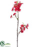 Silk Plants Direct Cherry Blossom Spray - Tea Berry - Pack of 12