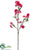 Cherry Blossom Spray - Pink Fuchsia - Pack of 6