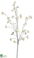 Silk Plants Direct Wild Cherry Blossom Branch - Cream - Pack of 6