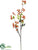 Mini Blossom Spray - Flame - Pack of 12