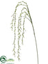 Silk Plants Direct Bromeliad Spray - White - Pack of 12
