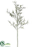 Silk Plants Direct Caspia Spray - White - Pack of 12