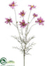 Silk Plants Direct Mini Cosmos Spray - Lavender - Pack of 12