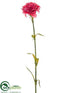 Silk Plants Direct Carnation Spray - Tea Berry - Pack of 24