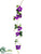 Clematis Hanging Vine Spray - Violet - Pack of 6