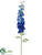 Delphinium Spray - Blue Two Tone - Pack of 6