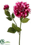 Silk Plants Direct Dahlia Spray - Orchid Two Tone - Pack of 12