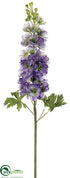 Silk Plants Direct Delphinium Spray - Lavender - Pack of 6