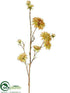 Silk Plants Direct Dahlia Spray - Burgundy Green - Pack of 12
