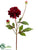 Dahlia Spray - Burgundy - Pack of 12