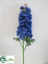 Silk Plants Direct Delphinium Spray - Blue - Pack of 12