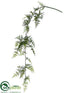 Silk Plants Direct Hanging Asparagus Fern Spray - Green - Pack of 6