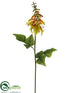 Silk Plants Direct Flame Tree Flower Spray - Yellow - Pack of 12