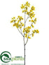 Silk Plants Direct Forsythia Spray - Yellow - Pack of 6