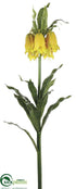 Silk Plants Direct Imperial Crown Fritillaria Spray - Yellow - Pack of 12