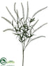 Silk Plants Direct Surry Grass Spray - Green - Pack of 12