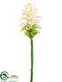 Silk Plants Direct Ginger Flower Spray - Cream Green - Pack of 12