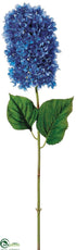 Silk Plants Direct Cone Hydrangea Spray - Blue - Pack of 12
