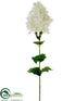 Silk Plants Direct Hydrangea Spray - Cream - Pack of 12