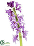 Silk Plants Direct Hyacinth Spray - Orchid - Pack of 12