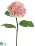 Silk Plants Direct Hydrangea Spray - Pink - Pack of 12