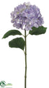 Silk Plants Direct Hydrangea Spray - Blue Light - Pack of 12