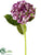 Hydrangea Spray - Lavender Green - Pack of 12